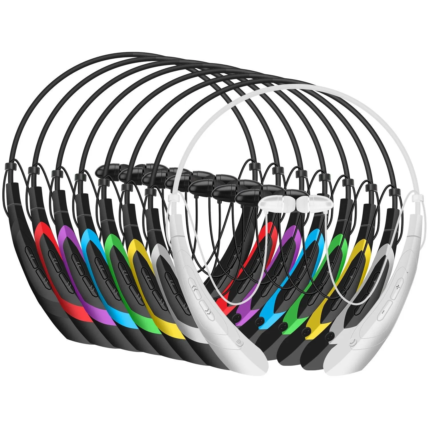 Wireless Neckband Headphones V 5.0 Sweat-proof Sport Headsets