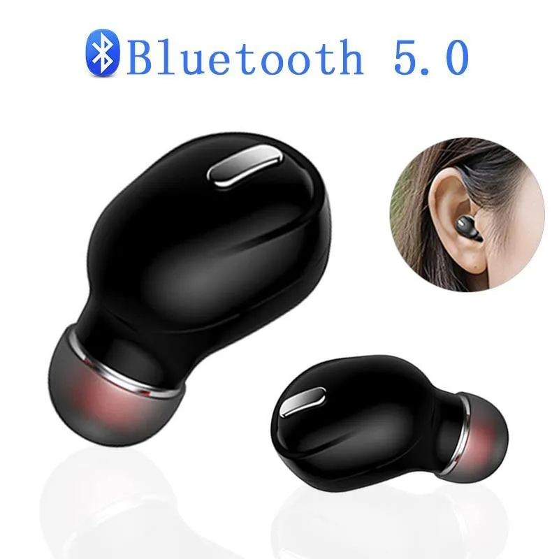 X9 Mini 5.0 Bluetooth Earphone Sport Gaming Headset with Mic Wireless