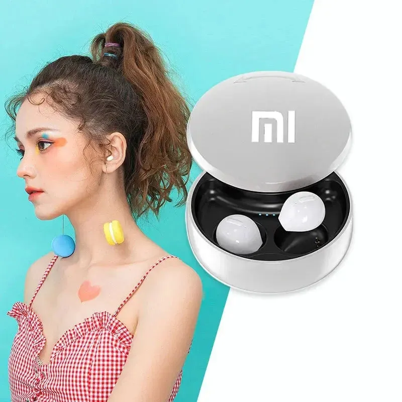 Xiaomi X21S TWS Mini Bluetooth Headphones Ture Wireless Earbuds Invisible TWS Handfree Small Earbuds Sport Earbud Built-in Mic