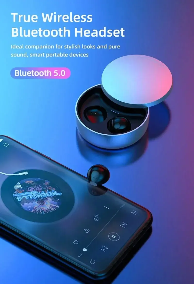Xiaomi X21S TWS Mini Bluetooth Headphones Ture Wireless Earbuds Invisible TWS Handfree Small Earbuds Sport Earbud Built-in Mic
