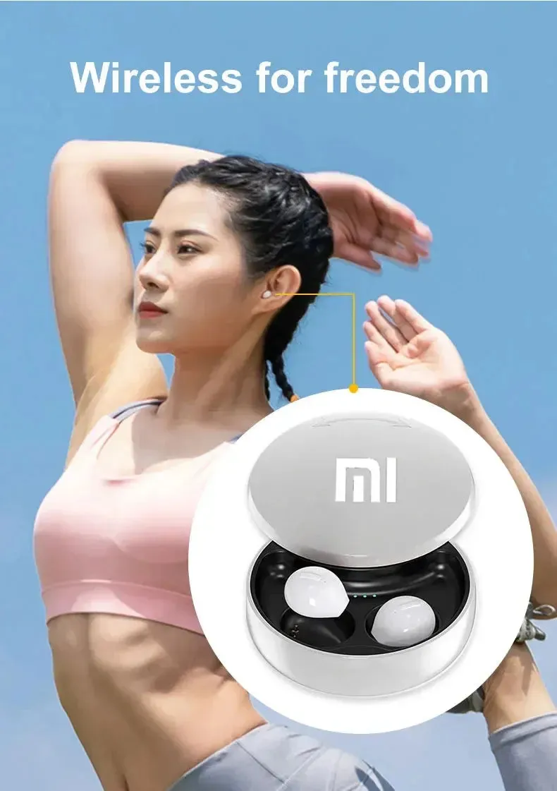 Xiaomi X21S TWS Mini Bluetooth Headphones Ture Wireless Earbuds Invisible TWS Handfree Small Earbuds Sport Earbud Built-in Mic